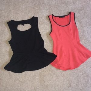 PEPLUM TOPS